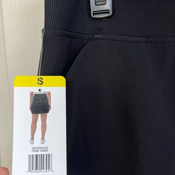 NWT 32 Degrees Cool Woven Athletic Skort (Black) - Small - Picture 4 of 8